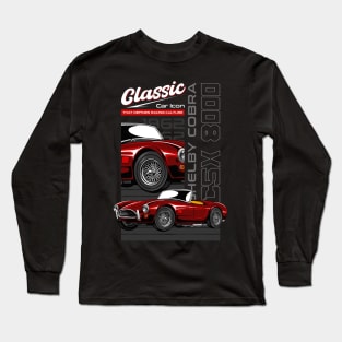 Vintage Cobra Car Long Sleeve T-Shirt